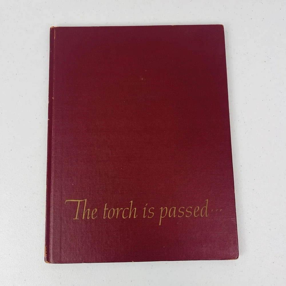 Vtg The Torch Is Passed Hardcover The Associated Press 1964 John F Kennedy